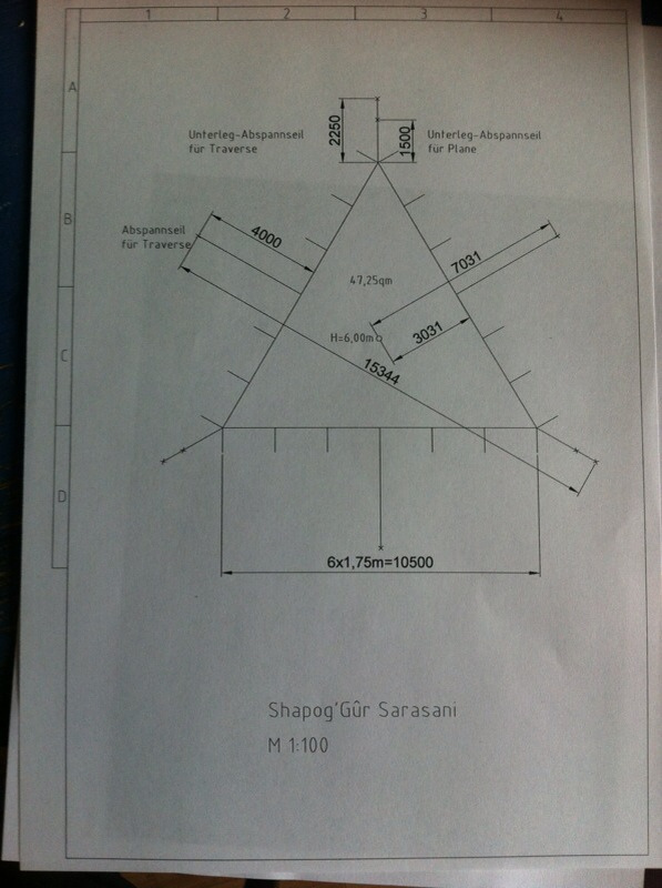 Sarasani Grundriss